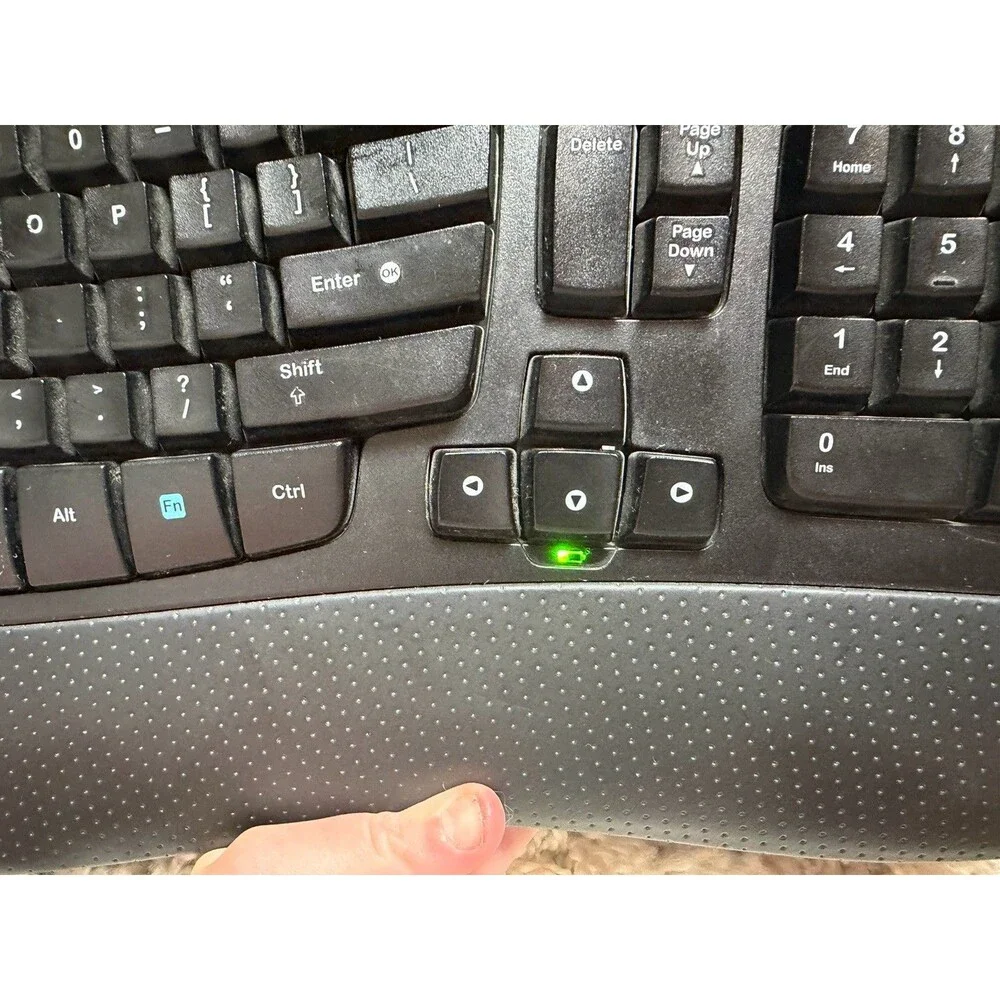 Logitech K350 Wave Wireless Keyboard - No DONGLE/USB Connector